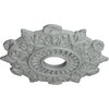 Ekena Millwork Preston Ceiling Medallion (Fits Canopies up to 4"), 17 1/2"OD x 4"ID x 1"P CM17PR